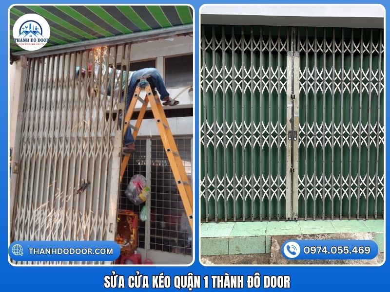 sửa cửa kéo bị kẹt