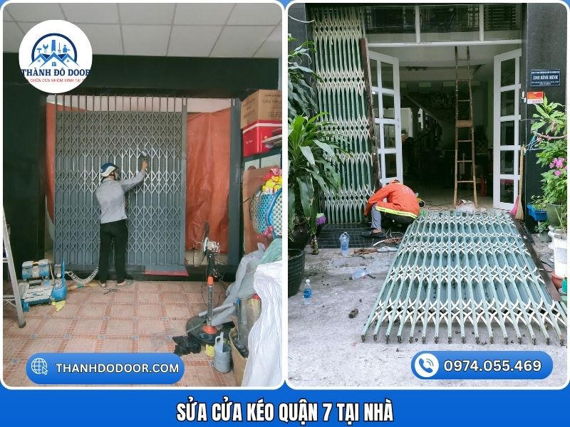 sửa cửa kéo quận 7