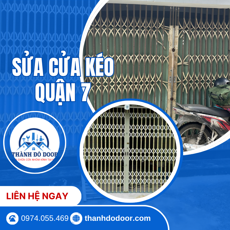 sửa cửa kéo quận 7