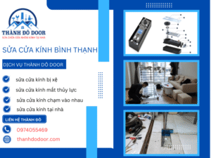sửa cửa kính bình thạnh