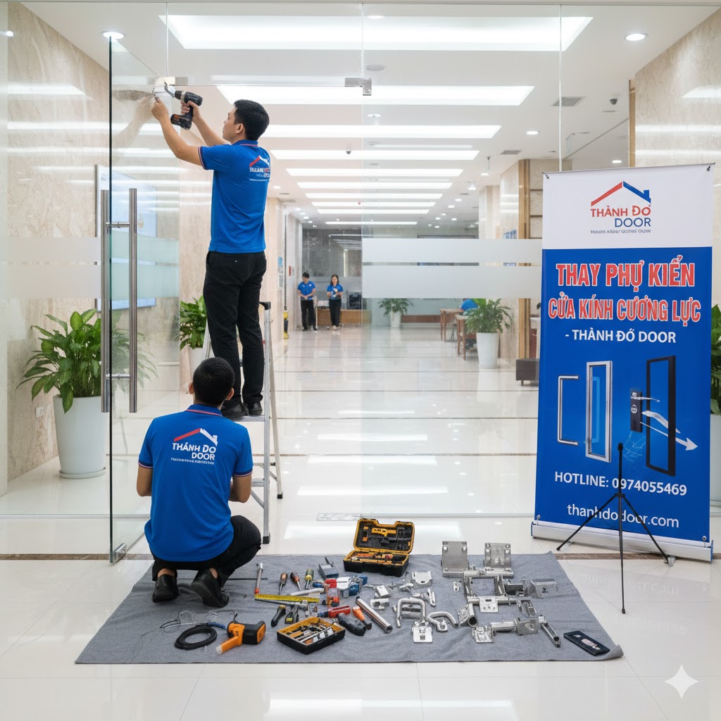 sửa cửa kính