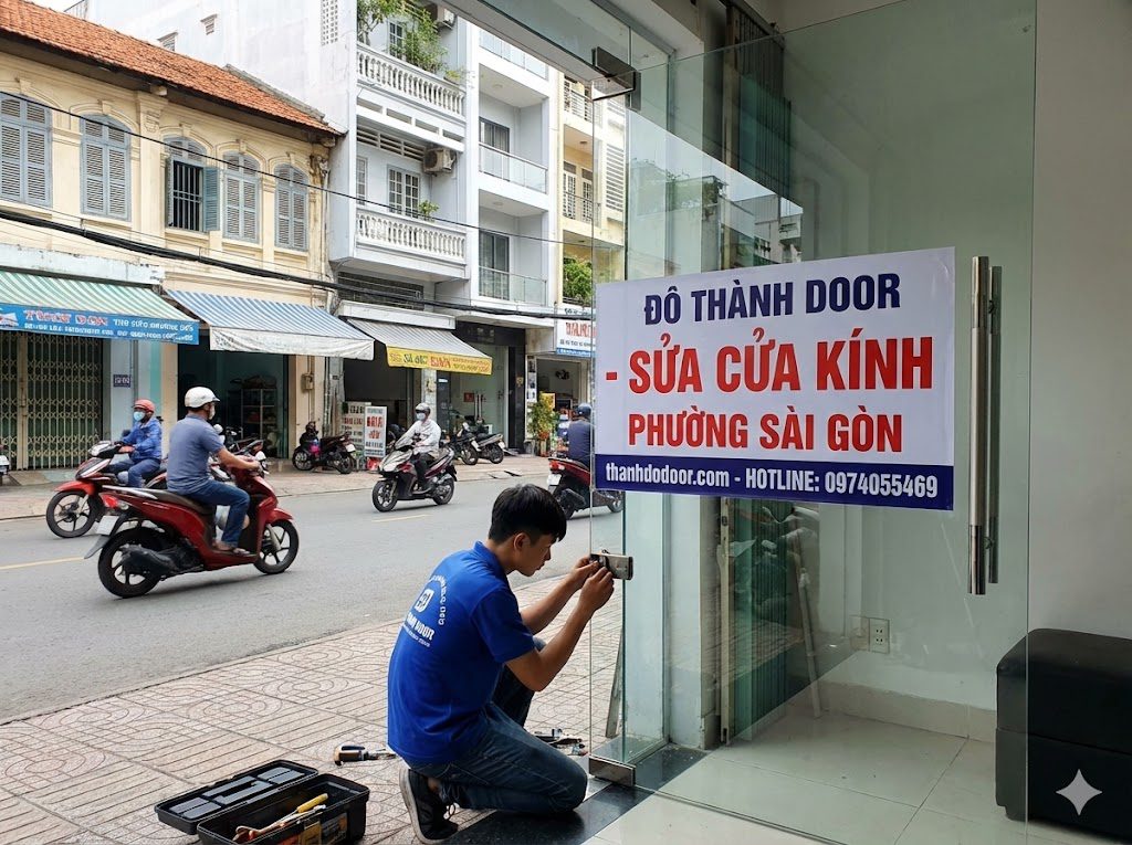 sửa cửa kính