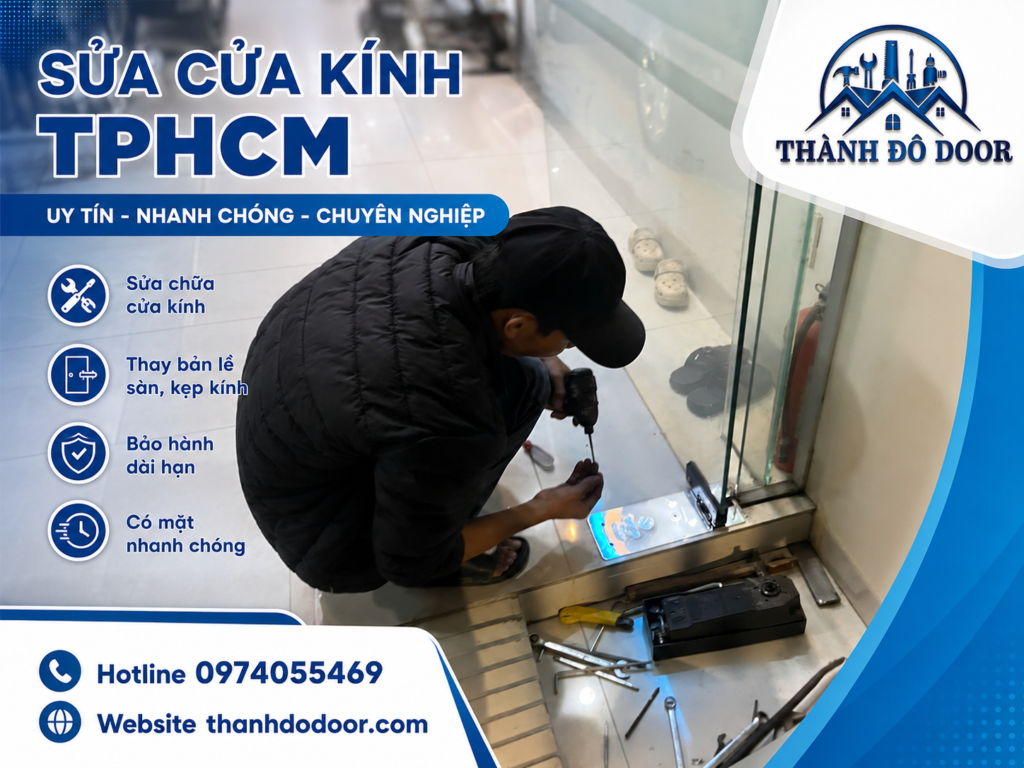 sửa cửa kính tphcm