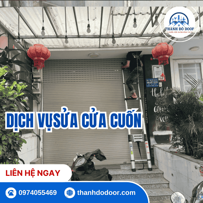 Sửa Cửa Cuốn Khẩn Cấp 24/7 – Báo Giá Minh Bạch | Thành Đô Door 3 sửa cửa cuốn