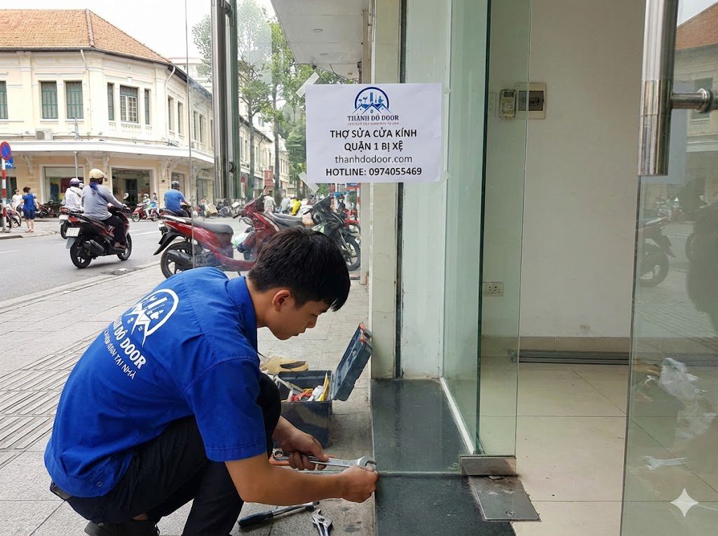 sửa cửa kính quận 1