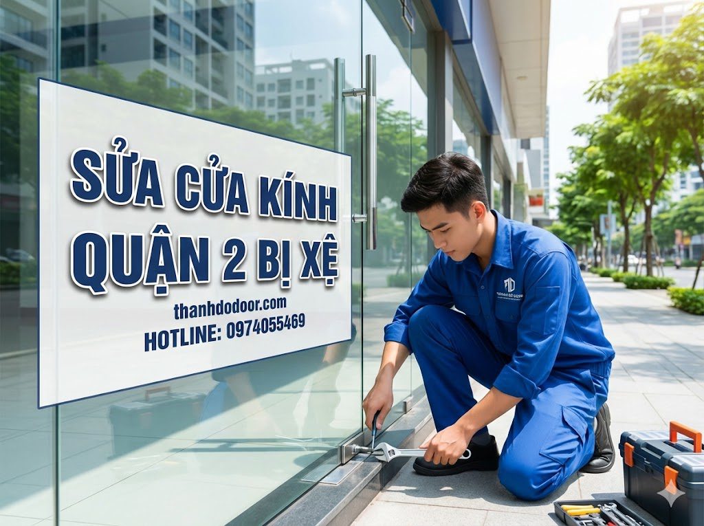 sửa cửa kính quận 2