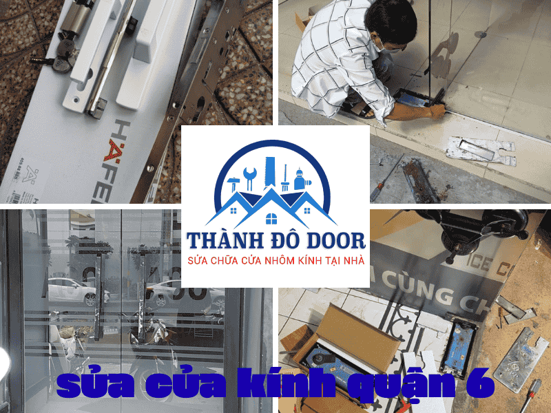 sửa cửa kính quận 6