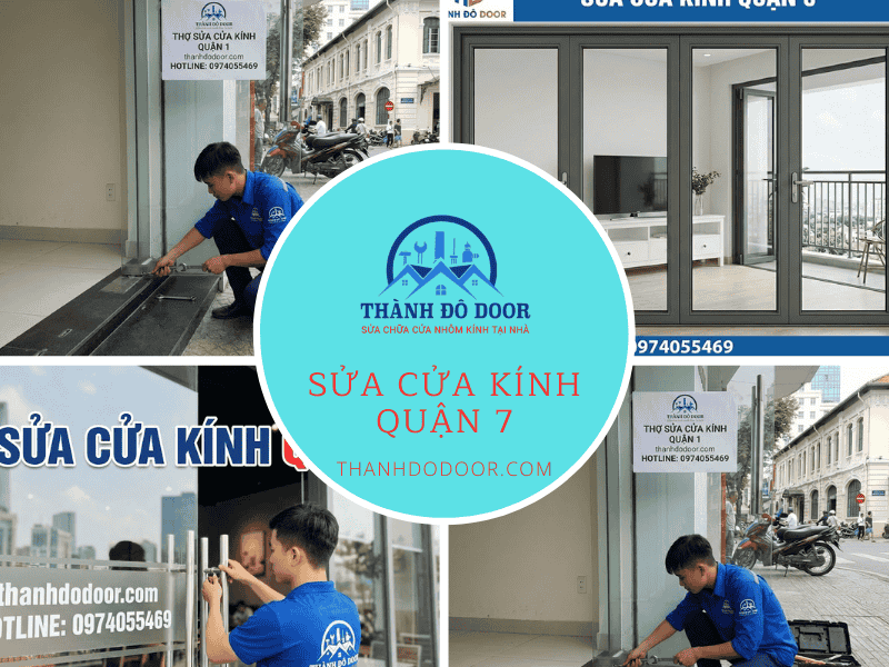 sửa cửa kính quận 7
