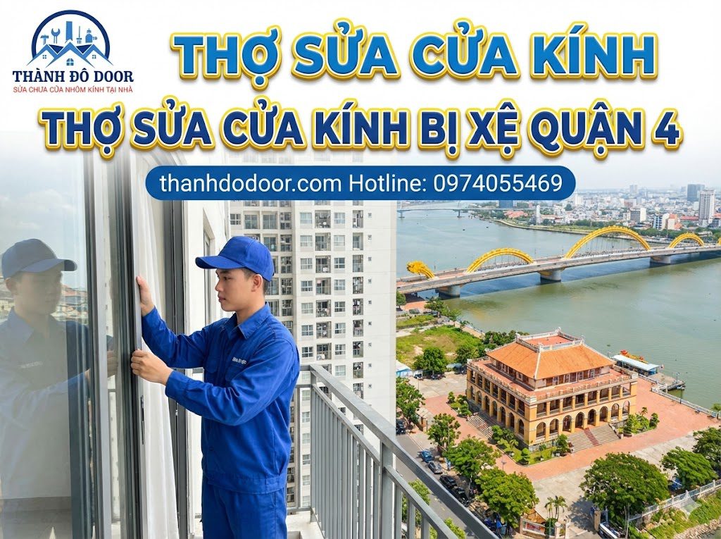 sửa cửa kính quận 4