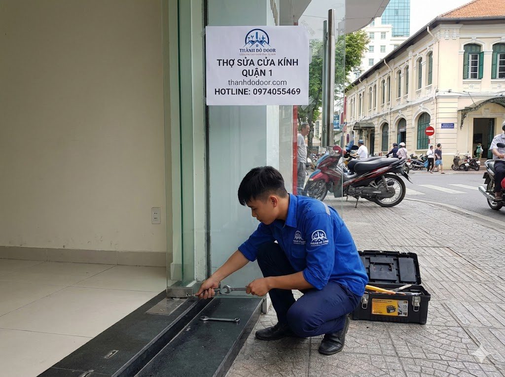 sửa cửa kính quận 1