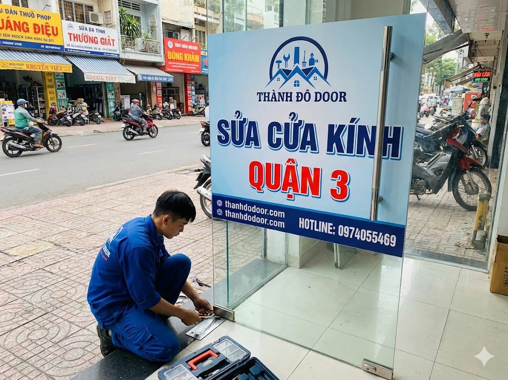 Sửa cửa kính quận 3