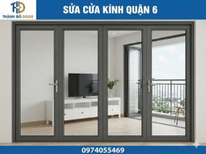 sửa cửa kính quận 6