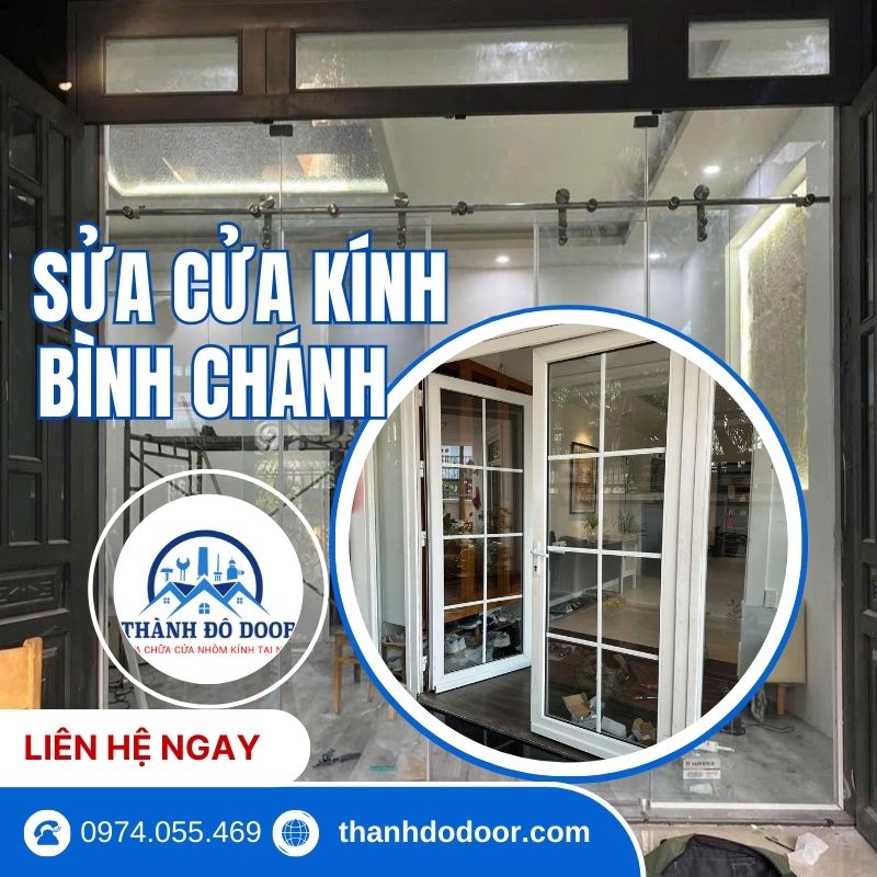 sửa cửa kính bình chánh
