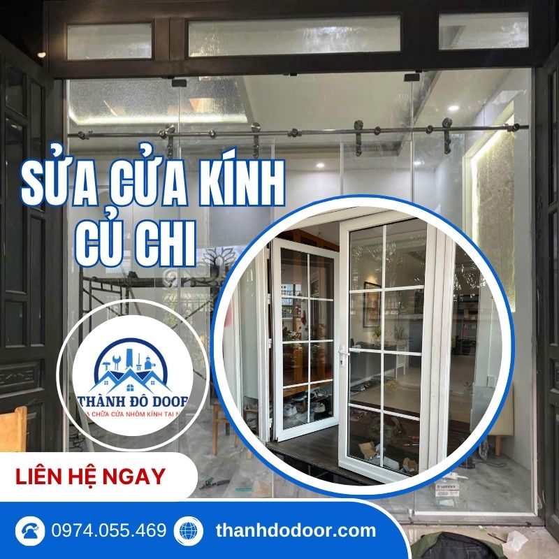 sửa cửa kính củ chi