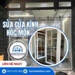 sửa cửa kính hóc môn