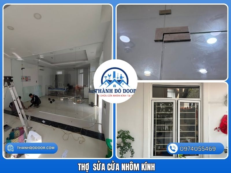 thợ sửa cửa nhôm kính uy tín Quận 1