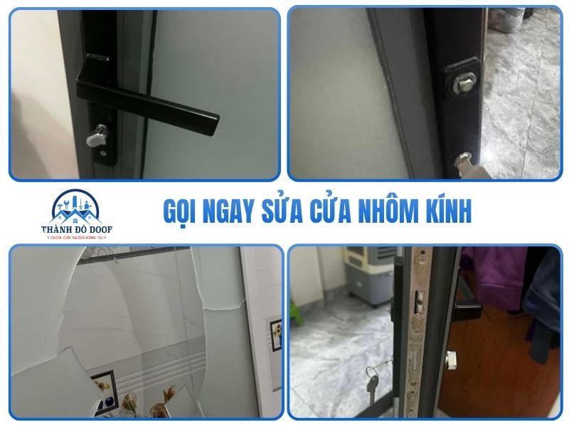 sửa bản lề cửa nhôm kính Quận 1