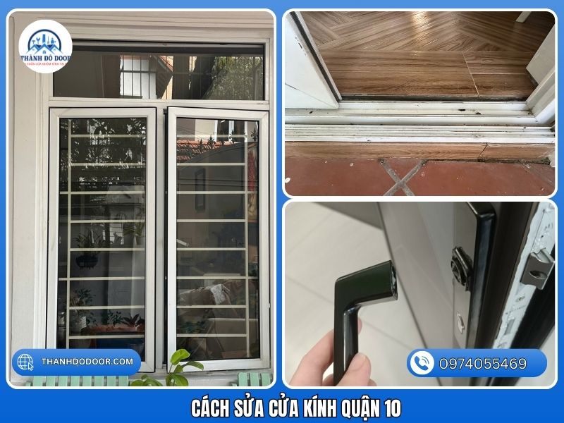 thợ sửa cửa kính quận 10