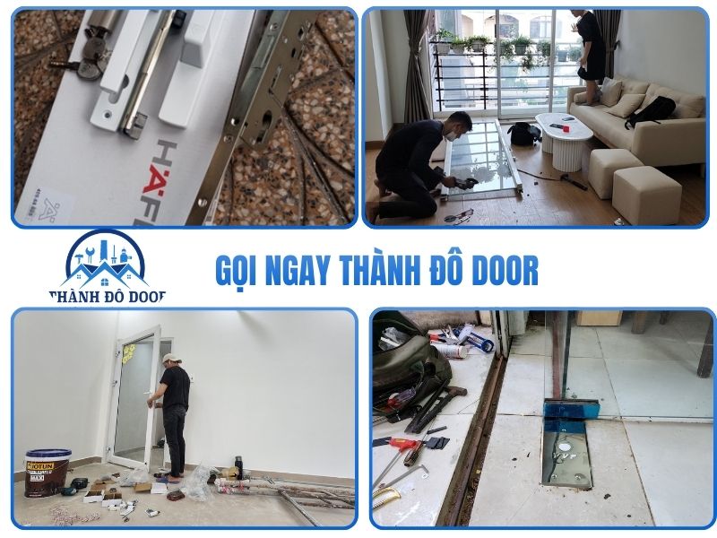 sửa bản lề cửa kính quận 10