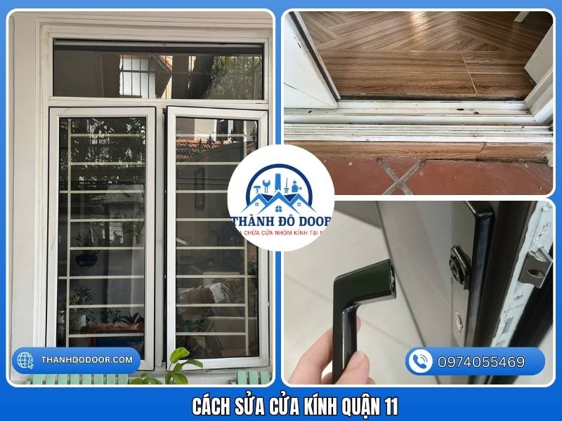 thợ sửa cửa kính quận 11