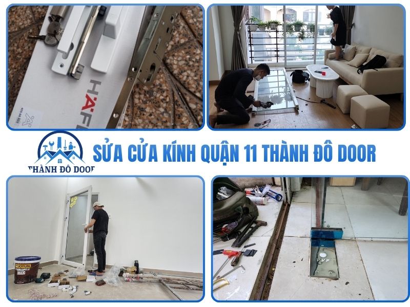 dịch vụ sửa cửa kính quận 11