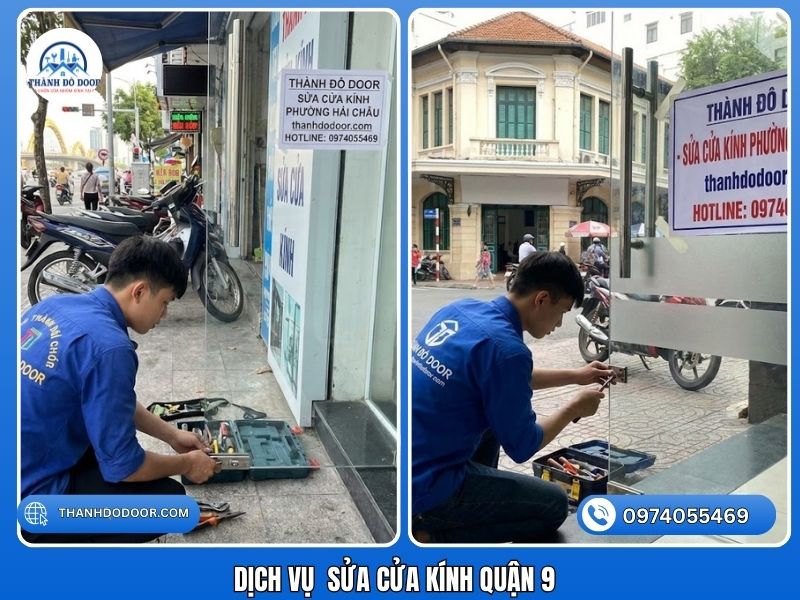 sửa cửa kính quận 9