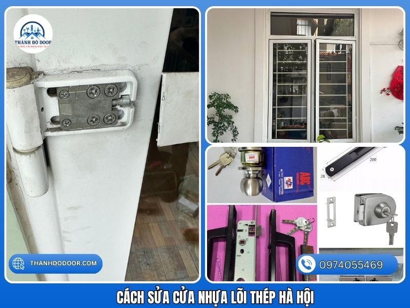 thợ sửa cửa nhựa lõi thép tại Hà Nội