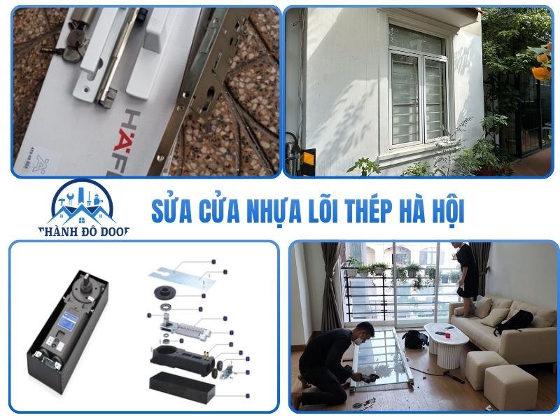 dịch vụ sửa cửa nhựa lõi thép uy tín Hà Nội