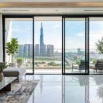 cửa lùa hệ slim