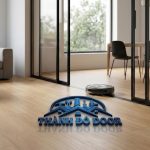 cửa lùa không ray dưới hệ slim