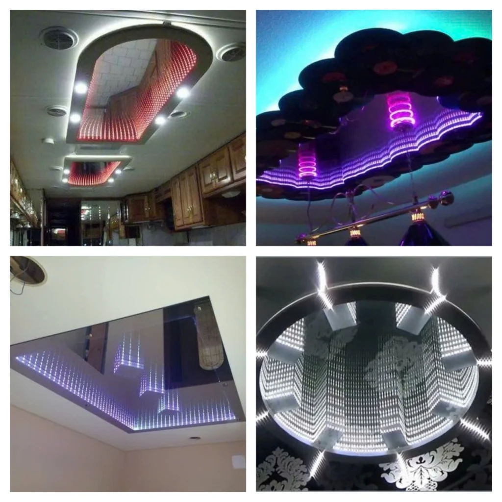 ✨ Gương Vô Cực: Cấu Tạo, Báo Giá Mẫu Đẹp Nhất 2026 ✨ 9 tràn gương vô cực