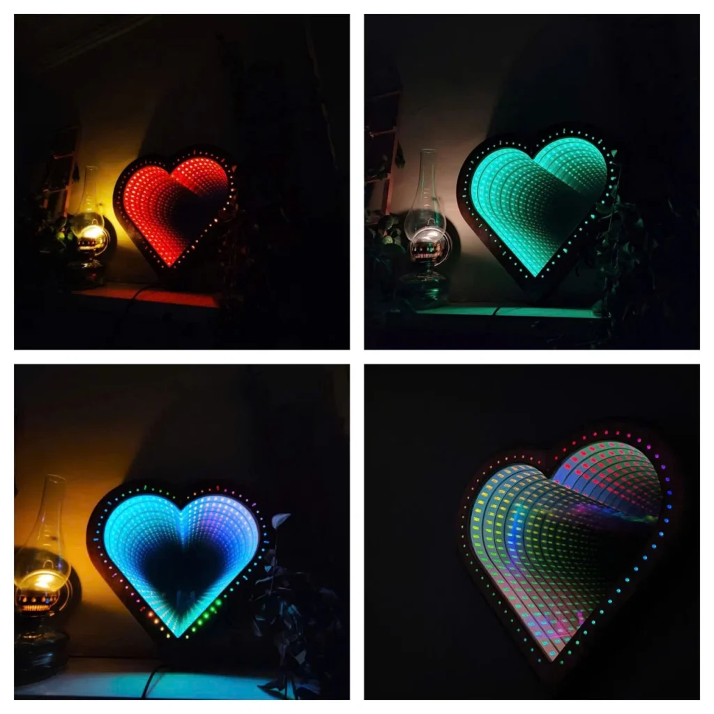 ✨ Gương Vô Cực: Cấu Tạo, Báo Giá Mẫu Đẹp Nhất 2026 ✨ 7 gương trang trí vô cực