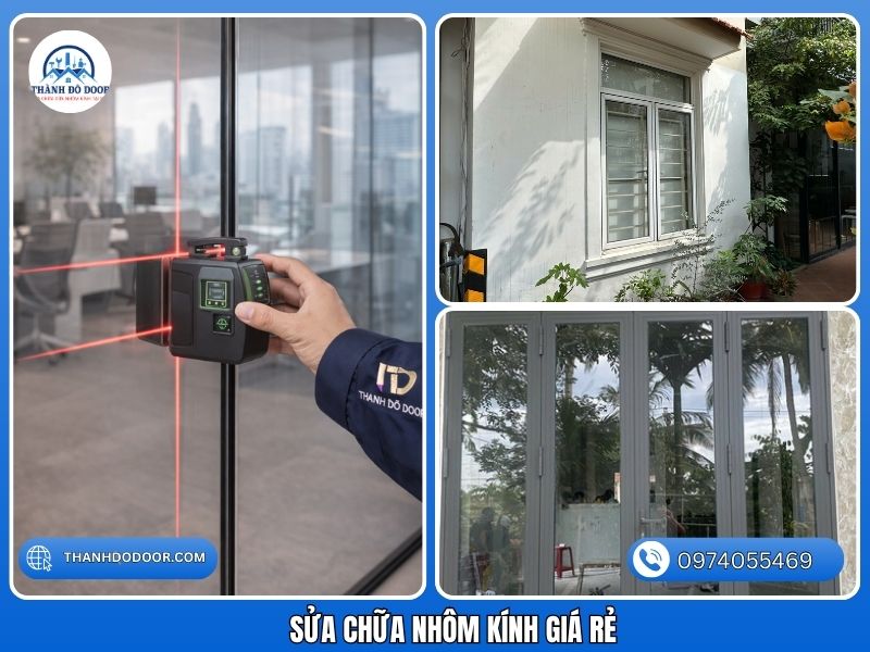 thợ sửa kính cường lực giá tốt