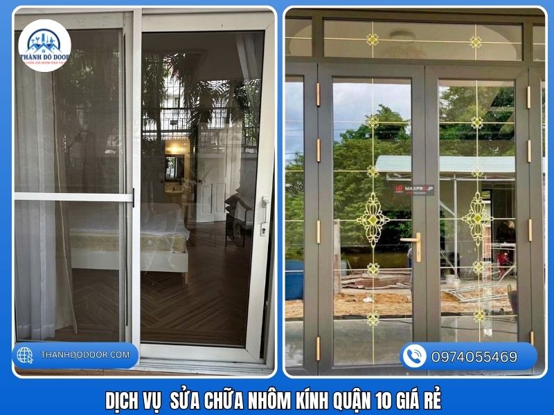 thay khóa cửa nhôm