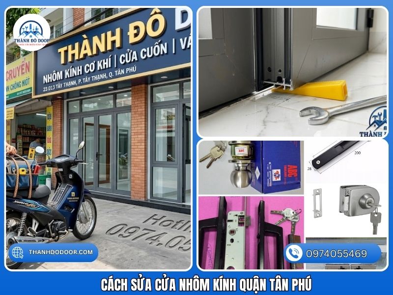 sửa nhôm Xingfa Tây Thạnh
