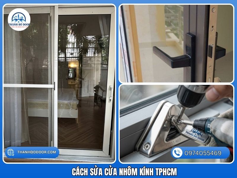 🛠️ Sửa Chữa Nhôm Kính TPHCM – Khắc Phục Mọi Sự Cố Cửa Cấp Tốc 24/7 6 thợ sửa cửa nhôm kính