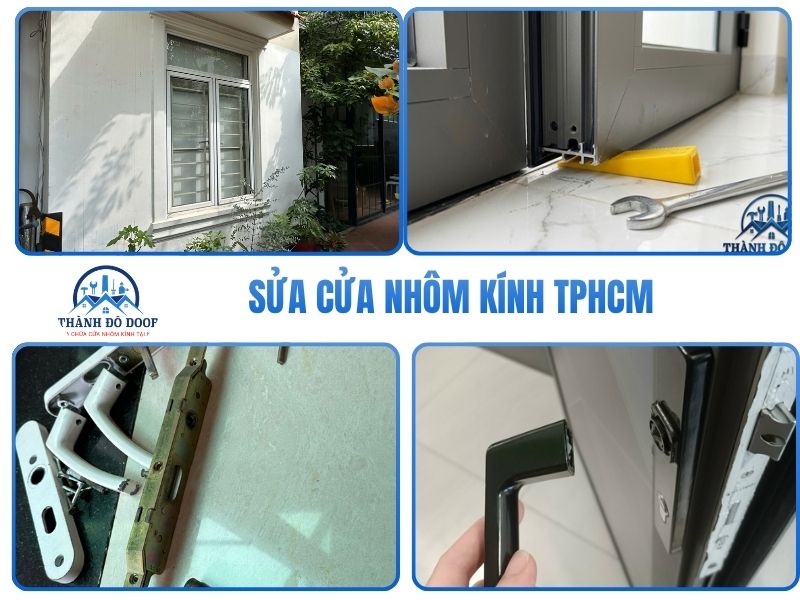 🛠️ Sửa Chữa Nhôm Kính TPHCM – Khắc Phục Mọi Sự Cố Cửa Cấp Tốc 24/7 4 cửa nhôm bị xệ