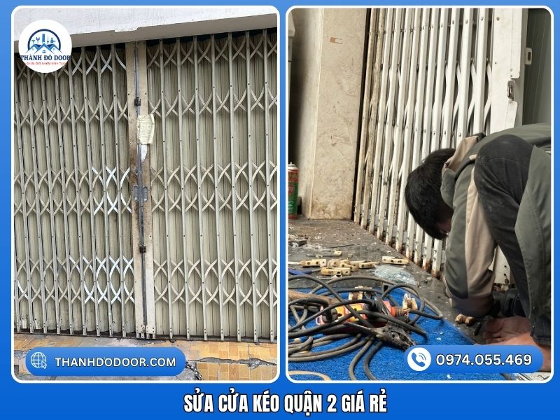 sửa cửa kéo phường Thảo Điền