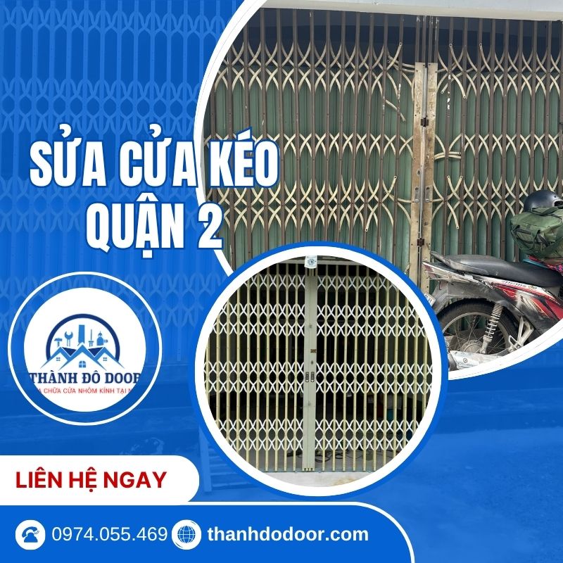 sửa cửa kéo quận 2