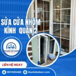 sửa cửa nhôm kính quận 2
