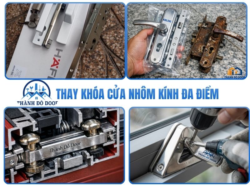 thợ thay khóa cửa nhôm