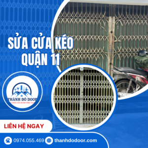 sửa cửa kéo quận 11