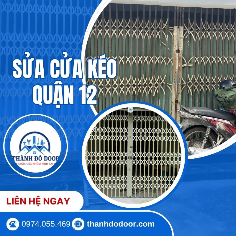 sửa cửa kéo quận 12