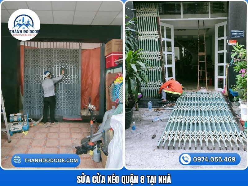 Sửa Cửa Kéo Quận 8 Giá Rẻ – Thợ Có Mặt Sau 15 Phút Chỉ Từ 150k 6 sửa cửa kéo quận 8 tại nhà