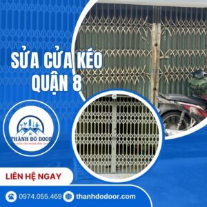 sửa cửa kéo quận 8