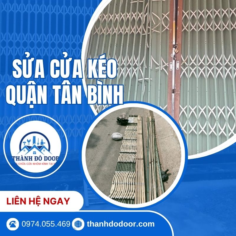 Sửa Cửa Kéo Tân Bình Tận Nhà – Thành Đô Door Cứu Hộ Hỏa Tốc, Chỉ Từ 150k 1 sửa cửa kéo tân bình