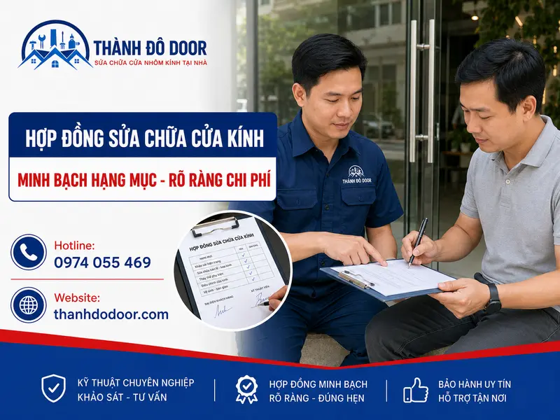 Hợp Đồng Sửa Chữa Cửa Kính: 9 Điều Khoản Cần Kiểm Tra 1 01 hop dong sua chua cua kinh ky ket