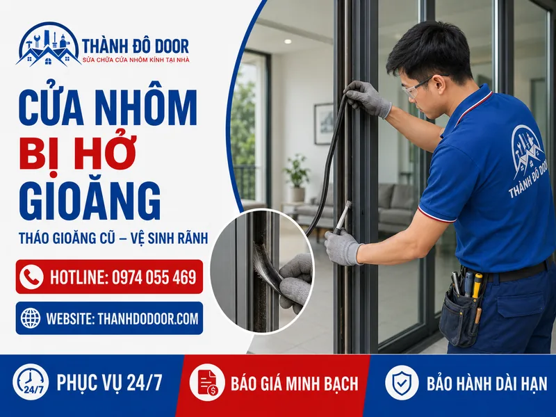 Cửa Nhôm Bị Hở Gioăng: 8 Nguyên Nhân Và Cách Sửa 2 Cửa Nhôm Bị Hở Gioăng
