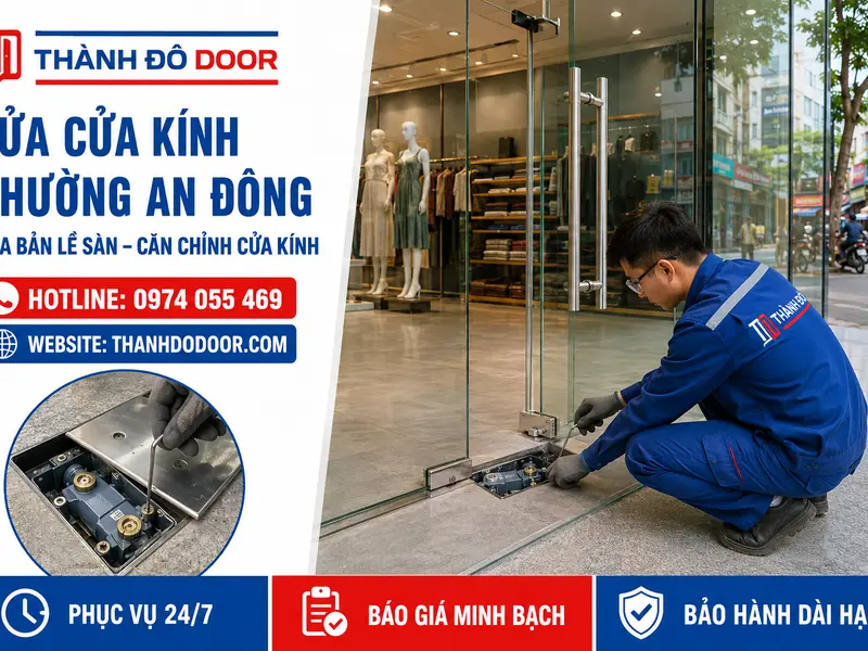 sửa cửa kính phường an đông