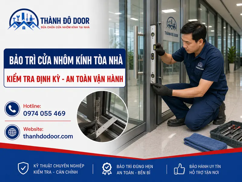 03 can chinh khung nhom kinh toa nha